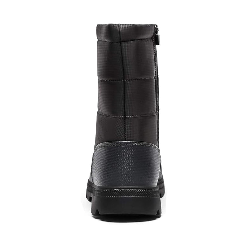 (Limited Time 70% Discount Event) Men's 2024 Winter New Style WarmWaterproof Non-Slip Puncture-Resistant One-Step Snow Boots Orthopedic Ankle Support Wide Toe Arch Support Hiking Boots