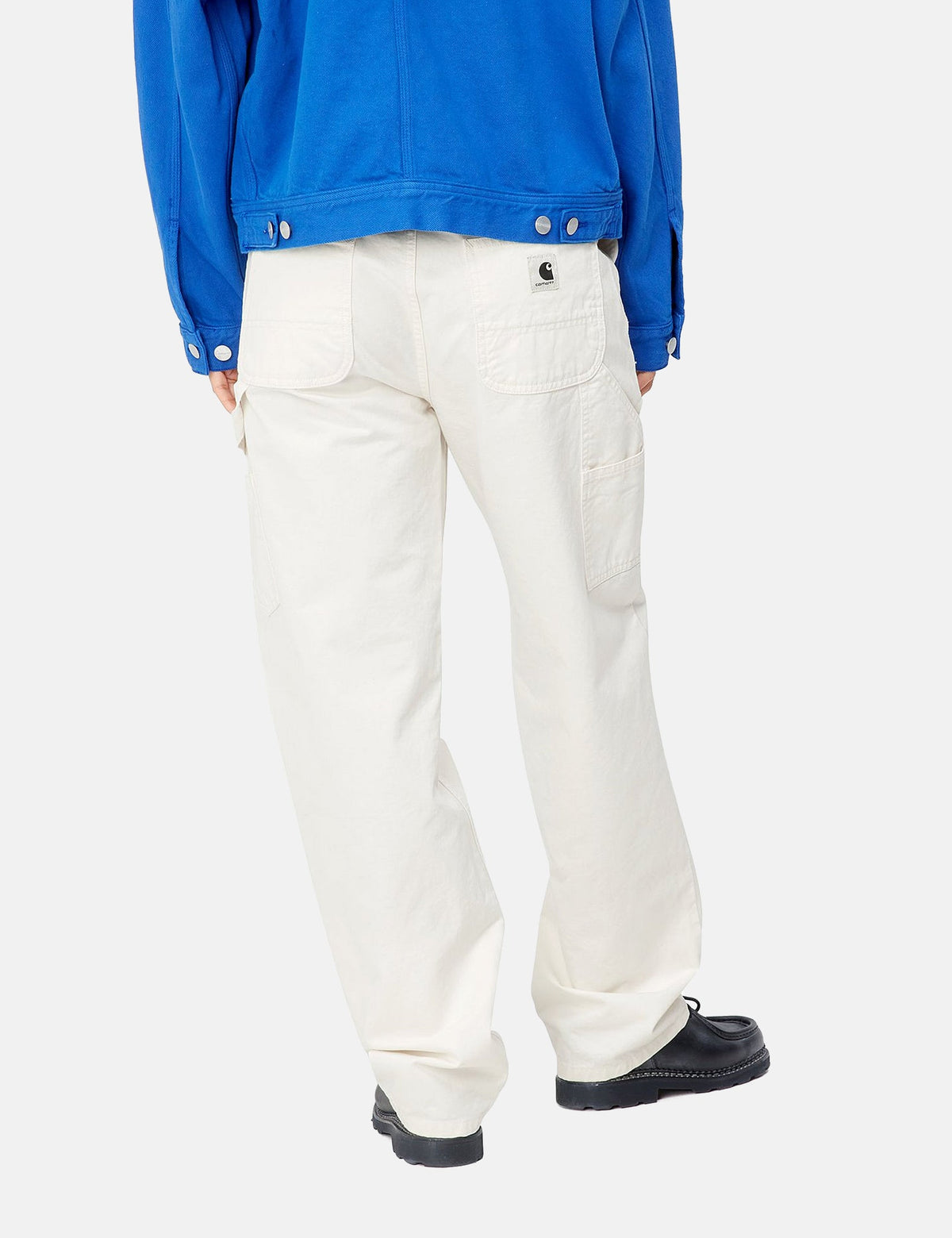 Womens Pierce Pant (Relaxed) - Off White Rinsed