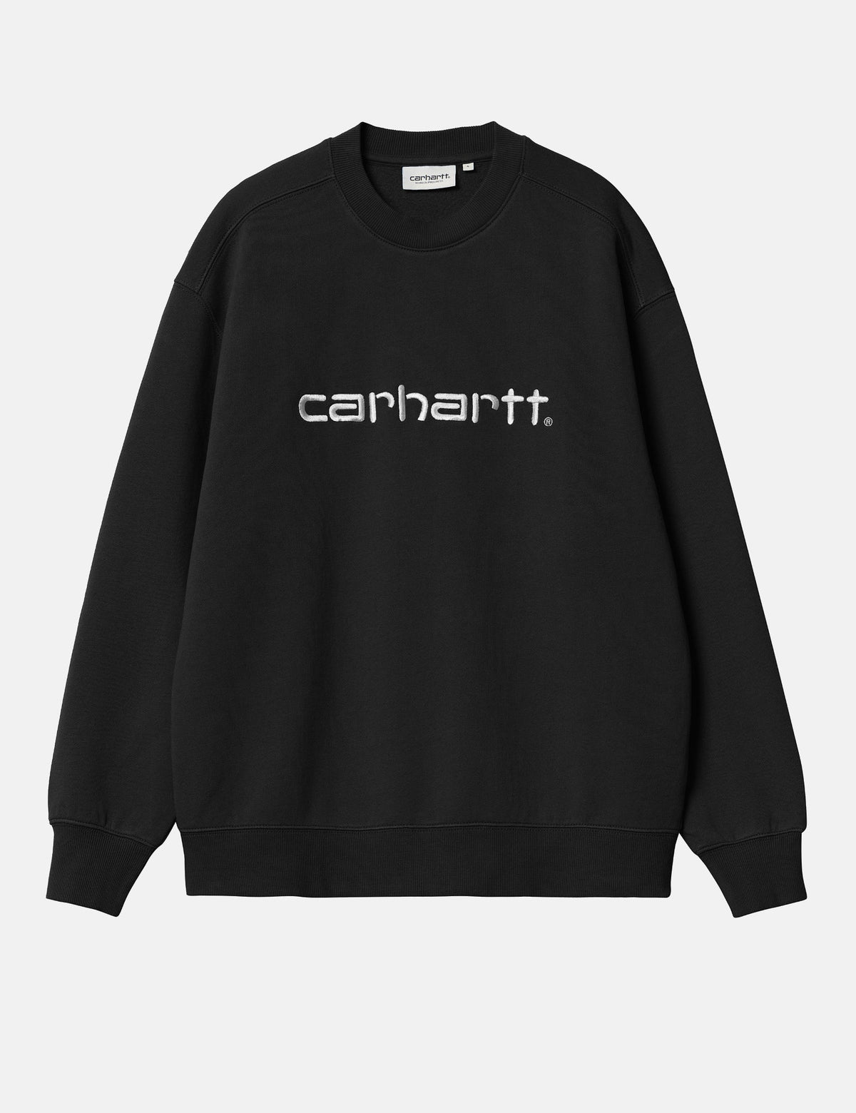 Womens Sweatshirt - Black/White