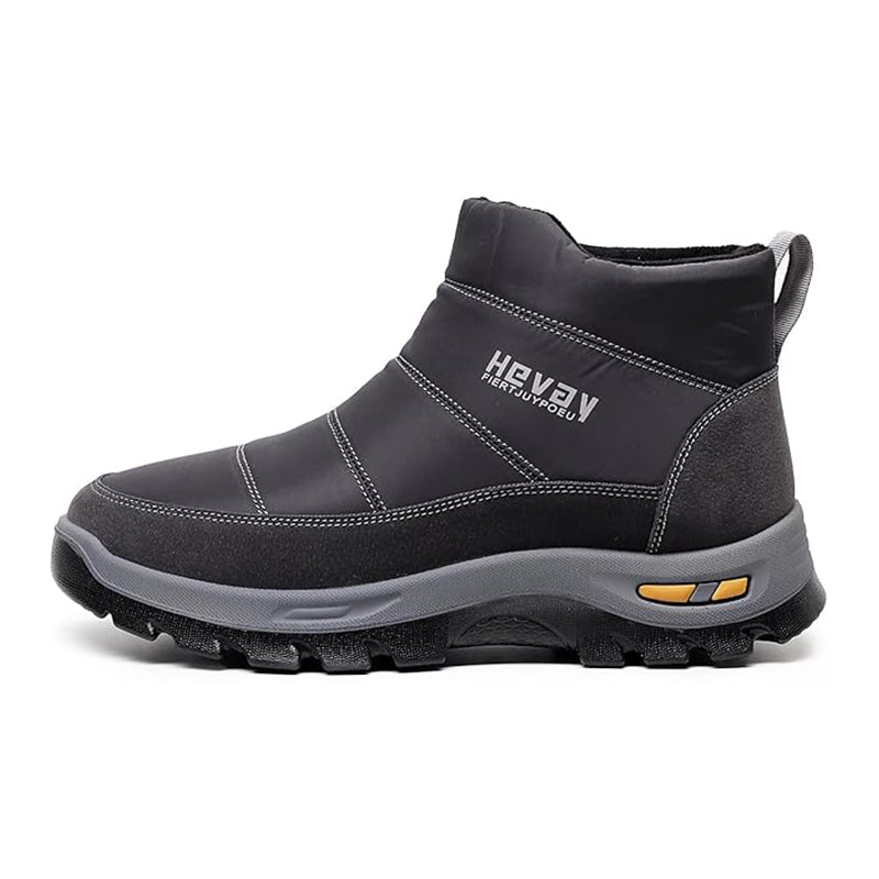 (Limited Time 49% Discount Event) Men's Orthopedic Arch Support Wide Toe Snow Boots Comfortable Waterproof Non-slip Warm Work Shoes