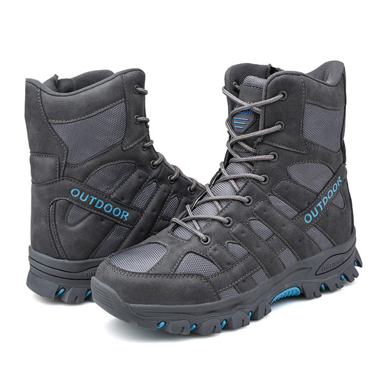 (imited Time Discount 49% off) Men's Lightweight  Breathable Durable Anti-slip Hiking Boots Combat Army Boots Work Boots