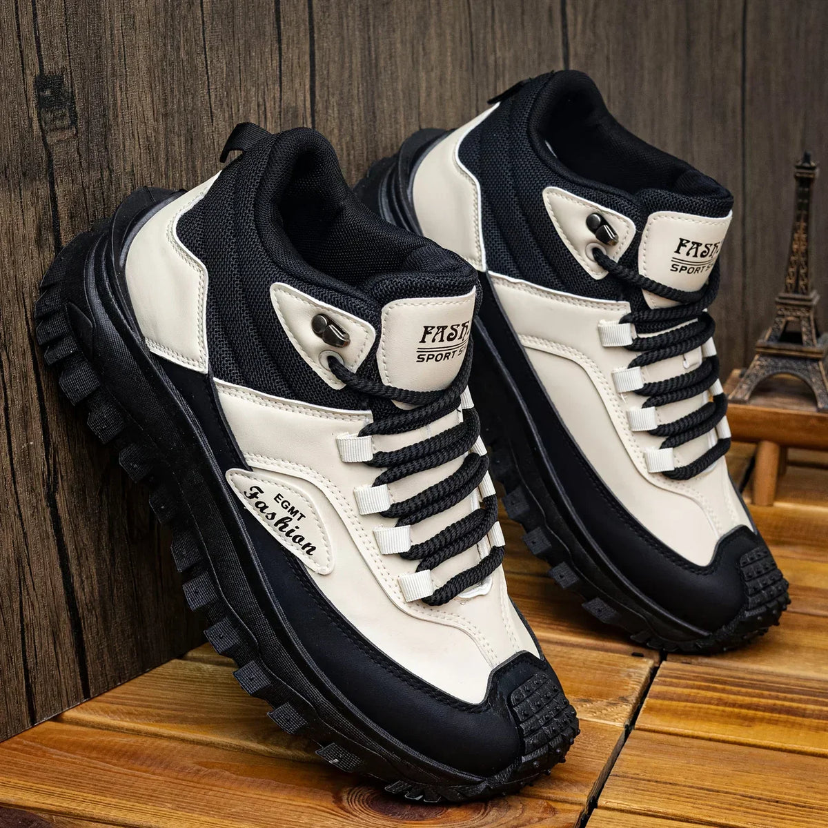 (⏰Limited Time Sale 70% OFF) Men’s Work Hiking Boots – Waterproof, Non-Slip, Puncture and Smash Resistant, Wide Toe, Arch Support – Ideal for Daily Wear and Outdoor Adventures